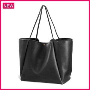 Oversized PU Leather Tote Weekender Bag Travel Purse Shopper Handbag